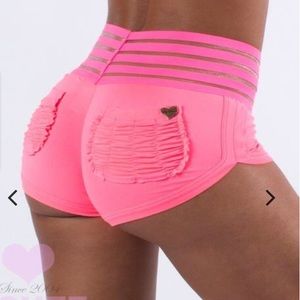 Cute Booty Lounge Neon Lights Booty Shorts 💖